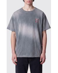 GALLERY DEPT. - Abstract Logo Print Cotton T-Shirt With Dropped Shoulders - Lyst