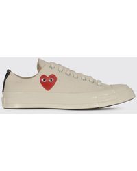 COMME DES GARÇONS PLAY - Canvas Sneakers - Lyst