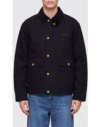 Carhartt - Quentin Nylon Shirt Jacket With Velvet Collar - Lyst