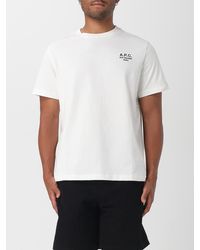 A.P.C. - Classic Short Sleeve Comfortable Everyday T-Shirt - Lyst