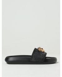 Versace - Flat Sandals - Lyst