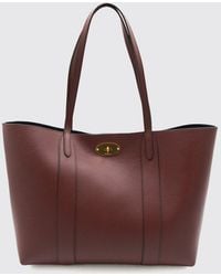 Mulberry - Bayswater Small Grained Calfskin Tote With Double Handle - Lyst