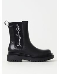 Versace - Flat Ankle Boots - Lyst