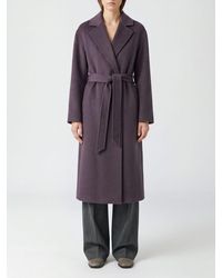 Filippa K - Long Pure Wool Robe Coat With Tie Belt - Lyst