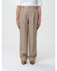 Calvin Klein - Pantalone in pelle riciclata - Lyst