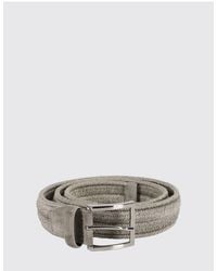 Orciani - Rope Elast Stretch Woven Linen Belt - Lyst