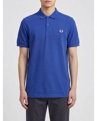 Fred Perry - Cotton Polo Shirt With Logo - Lyst