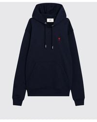 Ami Paris - Sudadera De Algodón Con Logo - Lyst