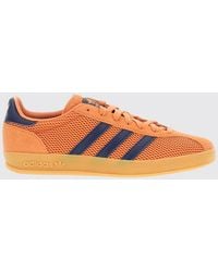 adidas Originals - Gazelle Indoor Mesh And Suede Sneakers - Lyst