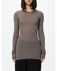 Rick Owens - Slim Fit Long-Sleeved Top - Lyst