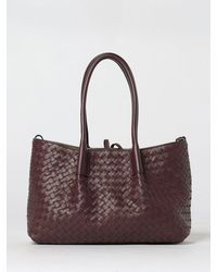 Bottega Veneta - Pinacoteca Medium Woven Leather Bag - Lyst