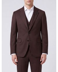 Lardini - Single-Breasted Virgin Wool Blazer With Classic Lapels And Flap Pockets - Lyst