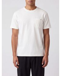 Valentino Garavani - Cotton T-Shirt With Pocket And Vlogo Signature - Lyst