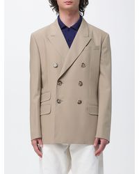 Ami Paris - Double-Breasted Virgin Wool Blazer - Lyst