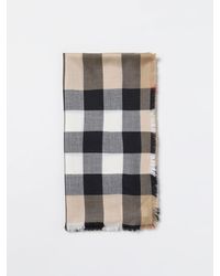 Burberry - Sciarpa Vintage Check in cashmere jacquard - Lyst