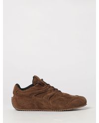Axel Arigato - Slow Runner Suede Calf Leather Sneakers With Embossed Logo - Lyst