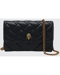 Kurt Geiger - Kensington Matelassé Leather Mini Bag With Flap - Lyst