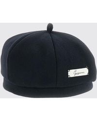 Jacquemus - Boina Le Bob Artichaut De Pura Lana Virgen Con Logotipo Aplicado - Lyst