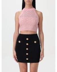 Balmain - Top Mujer - Lyst