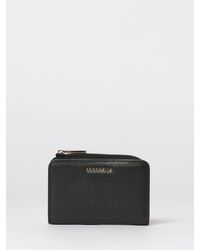 Coccinelle - Metallic Soft Grained Leather Wallet - Lyst