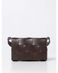 Bottega Veneta - Cassette Bag In Woven Leather - Lyst