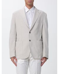 Manuel Ritz - Single-Breasted Cotton Blazer - Lyst