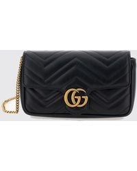 Gucci - Mini Borsa A Spalla Gg Marmont - Lyst