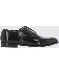 Doucal's - Brushed Leather Oxford Shoes - Lyst