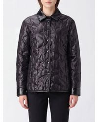 Pinko - Dipladenia Quilted Nylon Shirt-Style Down Jacket With Dropped Shoulders - Lyst