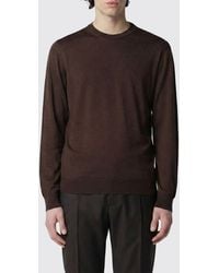 Drumohr - Virgin Wool Crew Neck Sweater - Lyst