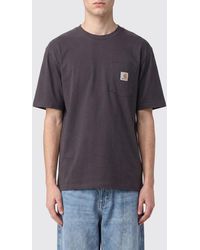 Carhartt - Cotton Pocket T-Shirt With Contrasting Logo - Lyst