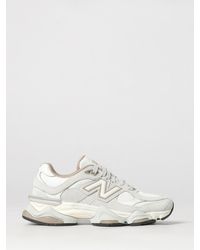 New Balance - 9060 Suede And Mesh Sneakers With Abzorb-Sbs Midsole - Lyst