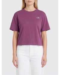 The North Face - Cotton T-Shirt With Logo - Lyst