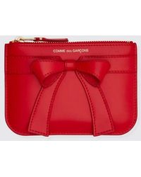 Comme des Garçons - Leather Bow Wallet Comme Des Garçons - Lyst