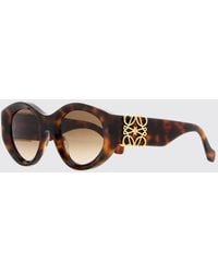 Loewe - Anagram Rounded Cat-Eye Sunglasses - Lyst