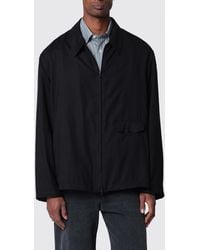 Our Legacy - Relaxed Fit Nylon Shirt Jacket With Zip Closure - Lyst