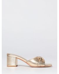 Twinset - Laminated Leather Mules - Lyst