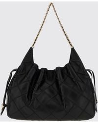 Tory Burch - Fleming Large Quilted Recycled Polyester Shoulder Bag - Lyst