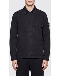 Stone Island - Casual Stretch Cotton Shirt - Lyst