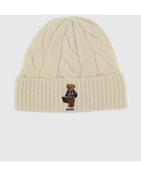 Polo Ralph Lauren - Cable-Knit Wool-Blend Beanie With Turn-Up Brim - Lyst