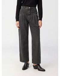 Isabel Marant - Iniza High-Waisted Wide-Leg Denim Jeans - Lyst