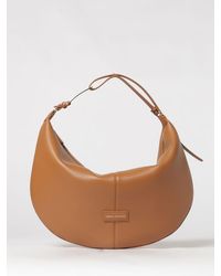 ARMANI EXCHANGE - Grained Faux Hobo Bag - Lyst