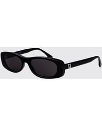 Fendi - Ff Squared Sonnenbrille Aus Acetat - Lyst