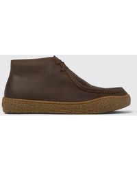 Camper - Peu Terreno Leather Ankle Boot - Lyst