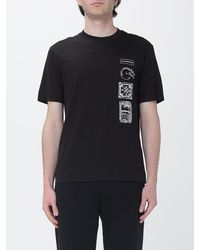 Emporio Armani - Cotton T-Shirt With Logo - Lyst