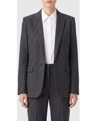 Zadig & Voltaire - Zadig &Amp Voltaire Pinstriped Single-Breasted Blazer With Peak Lapels - Lyst