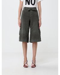 Fendi - High-Waisted Cotton Cargo Shorts With Tie-Waist Belt - Lyst