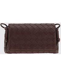 Bottega Veneta - Woven Leather Notturno Mini Bag - Lyst