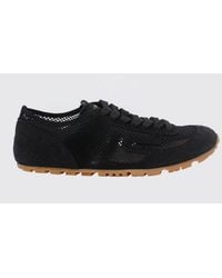 Balmain - Racer 45 Suede And Mesh Nylon Sneakers - Lyst