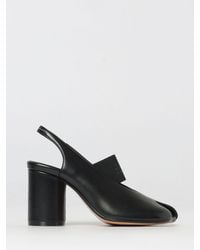 MM6 by Maison Margiela - Anatomic Tabi Leather Sandals - Lyst